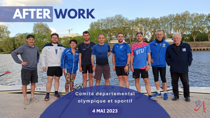 Afterwork au club pour le Comité départemental olympique et sportif du 49