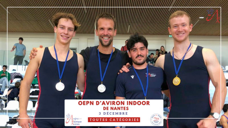 De belles performances angevines à l'Open indoor de Nantes